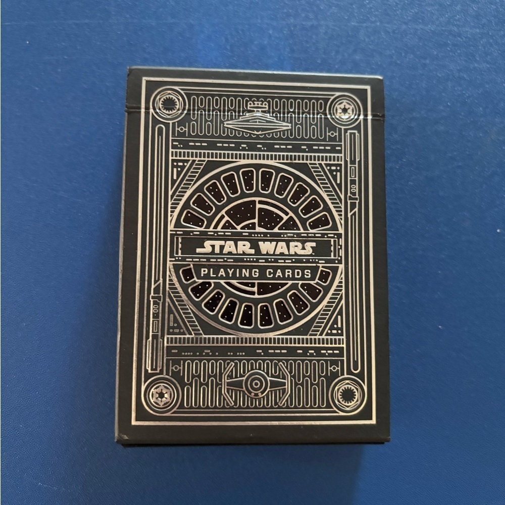 Star Wars Dark Side Silver Edition Playing Cards